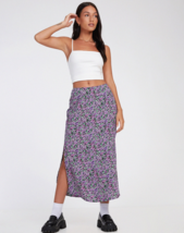 Motel Rocks Tindra Skirt In Lilac Blossom (MR27) - £22.12 GBP