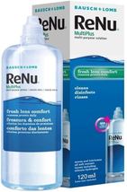 Renu (Bausch &amp; Lomb) Multi-Purpose Solution, 120ml / FREESHIPPING - £30.67 GBP