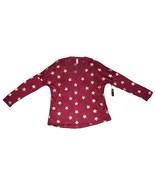 No Boundaries Junior&#39;s Pullover Long-Sleeved Loose Knit Burgundy Top Siz... - $228.75 MXN