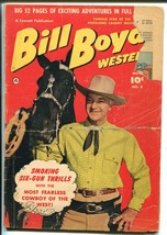 Bill Boyd Western #8 1950-Fawcett-William Boyd photo cover-FR - £14.87 GBP