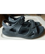 Crocs Men’s Swiftwater River Sz 13 Black Water Sport Sandals Bin Y - £26.19 GBP