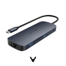 Hyper - HyperDrive Next 10 Port USB-C Hub- MacBook/PC - HD4005GL - Midnight Blue - £35.42 GBP