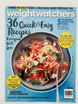 Weight Watchers: 36 Quick and Easy Recipes Everyone Will Love 2015 Magazine - £7.69 GBP