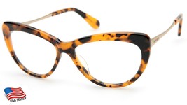 MIU MIU VMU 01V PC8101 Tortoise EYEGLASSES FRAME 54-15-140 B40mm Italy - £98.15 GBP