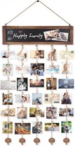 Picture Frames Collage Photo Hanging Display Picture Board Wood Rustic F... - $37.14