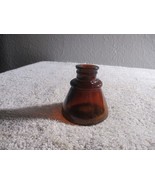 SANFORDS INK DEEP AMBER CONE INK BOTTLE ANTIQUE - €42,98 EUR