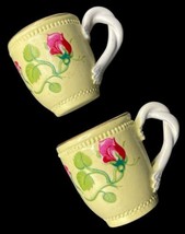 Pleasant Company American Girl Felicity Chocolate Set 2 Original Cups Mugs - $36.00