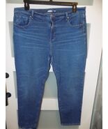 Old Navy Boyfriend Mid-Rise Medium Wash Denim Jeans Size 16 Women&#39;s - €19,71 EUR