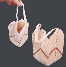 Sand ecru Handmade Crochet Tulip Bag Pattern, Crochet Shoulder Bag - £31.90 GBP