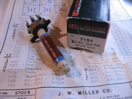 Miller 7151 Coil Tunable Quadrature 4.5MHz - NOS Qty 1 - £11.41 GBP