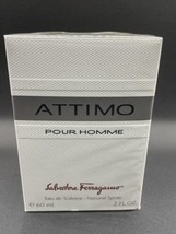 Salvatore Ferragamo Attimo Pour Homme 2oz/60ml Edt Natural Spray - New &amp; Sealed - £59.14 GBP