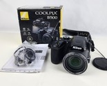 Nikon COOLPIX B500 16.0MP Digital Camera Wi-Fi Black Mint in box working - £135.35 GBP