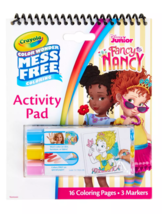 NEW Crayola Color Wonder Disney Jr Fancy Nancy Activity Pad 16 pages 3 markers - £3.12 GBP