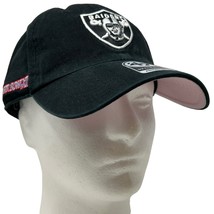 Las Vegas Raiders Hat Black Pink 47 Brand NFL Oakland Strapback Baseball Cap New - £23.75 GBP