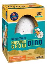 Ginormous Hatchin Grow Dino (Colors Vary) - Egg Hatches Into a Dinosaur! - $7.92