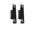 Black Hard X-door Hanger Mounting Hinge Half-Set Of 2- fits HUMVEE M998 ... - $39.00