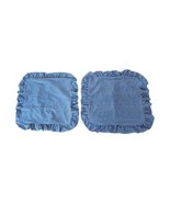 Vintage Lot x2 Ralph Lauren Cape May Stripe Blue European Pillow Sham 24... - £62.30 GBP