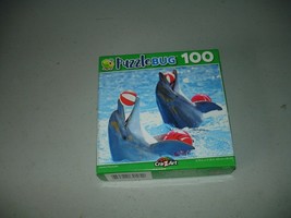 Puzzlebug Jigsaw Puzzle  Dolphins Playing Ball 100 Pieces, Brand New, Se... - £5.42 GBP