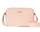 New Kate Spade Madison Mini Camera Bag Saffiano Leather Conch Pink with ... - $113.91