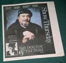 DR. JOHN SHOW NEWSPAPER SUPPLEMENT VINTAGE 2000 - £27.51 GBP