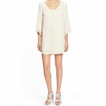 ASTR cream short dress lace detail size small - $28.93