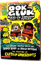 The Adventures of Ook and Gluk, Kung-fu Cavemen from the Future by Pilkey, Dav - £3.15 GBP