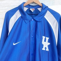 University Kentucky Wildcats Team Nike Basketball Warm Up Jacket VTG Mens XXL - £89.54 GBP