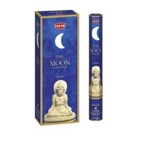 Hem The Moon Incense Sticks Natural Hand Rolled Fragrance Agarbatti 120 ... - £14.13 GBP