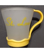 Frosted St. Louis Zoo Tea Coffee Cup Vintage 3.5 Inch Tall Cup Frosted G... - €6,85 EUR