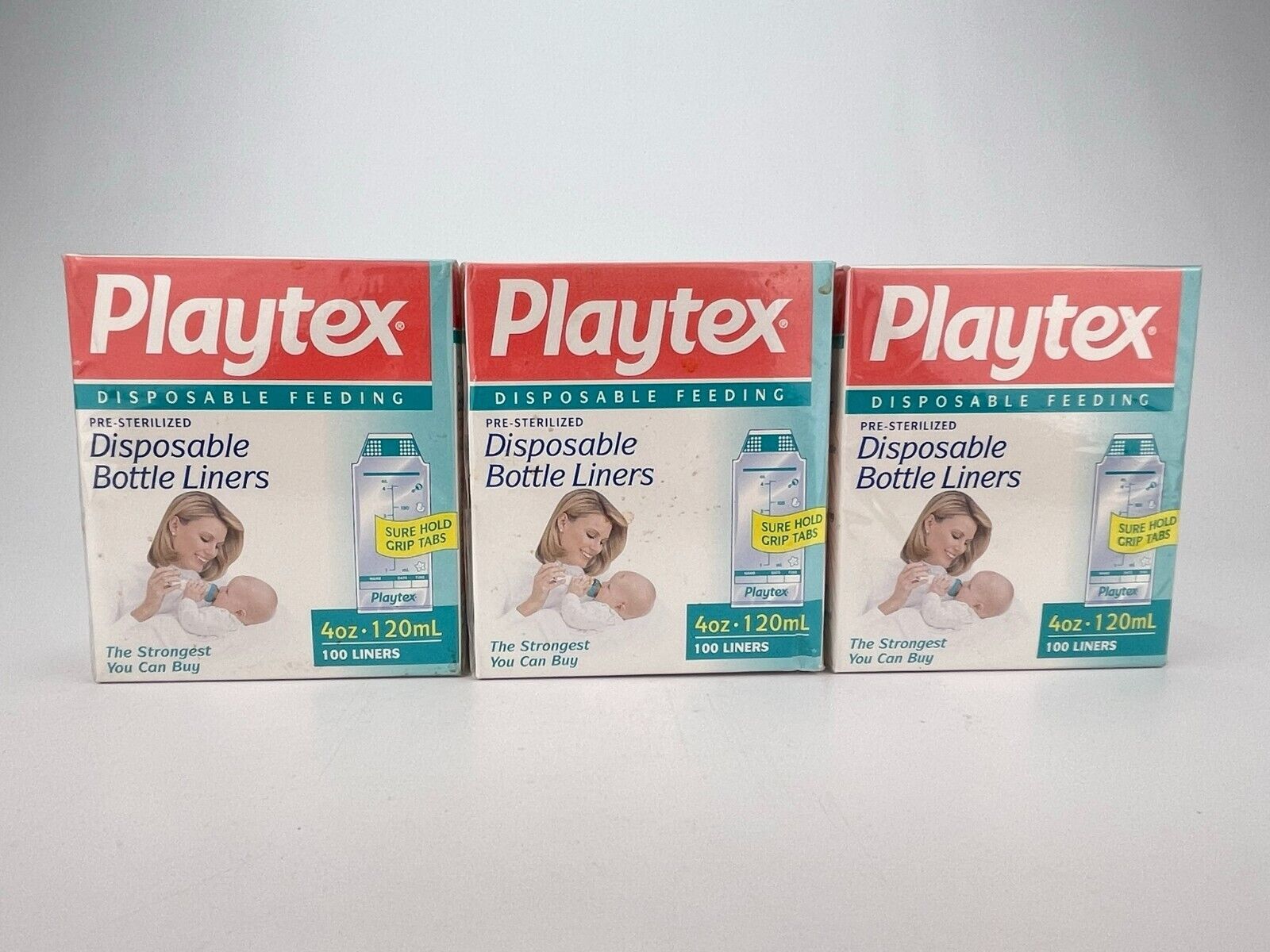 Primary image for Playtex Standard Disposable Liners 100 Count 4 oz Drop Ins Lot of 3