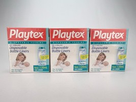 Playtex Standard Disposable Liners 100 Count 4 oz Drop Ins Lot of 3 - £38.29 GBP