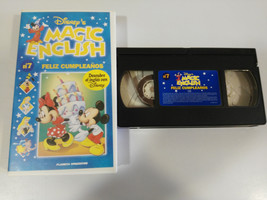 Joyeux Anniversaire Magic English Découvrez el Anglais con WALT DISNEY V... - $199.39 MXN