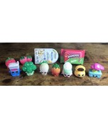 Shopkins Mini Packs Grocery Figurines Little Food 11 Miniatures - $10.83 CAD