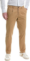 Brooks Brothers Mens Khaki Traditional Fit Pleated Chino Pants 33W x 32L... - $103.95