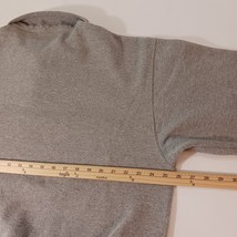 JERZEES Super Sweats NuBlend Men's Gray 1/4 Zip Cadet Collar Sweatshirt Size XL image 10