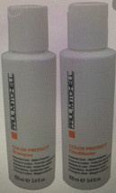 Paul Mitchell Color Care Protect Daily Shampoo &amp; Conditioner Travel Size... - $9.89