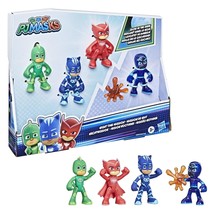 PJ Masks Night Time Mission Glow-in-The-Dark Action Figure Set, Preschool Toy fo - £20.33 GBP