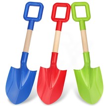 Large Beach Spades Sand Shovels Toys For Kids And Adults, 16&quot; Gardening ... - £22.18 GBP