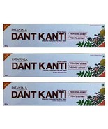 Patanjali Dant Kanti Dental Natural Cream -200g Pack of 3 - $235.48 MXN