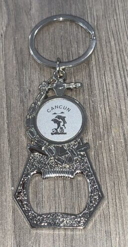 Cancun Souvenir Keychain Dolphin Theme Bottle Opener - $3.87