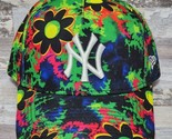 New Era New York Yankees Snapback Hat A-Frame Wild Floral Colorful Cap NWT - £17.49 GBP