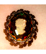 Beautiful Old Vtg Cameo Brooch/Pendant - €55,20 EUR