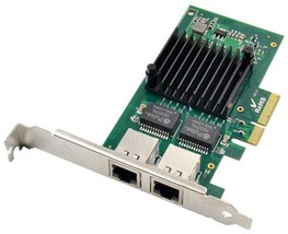 Pcie X4 Intel I350-Am2 Dual Gigabit Network Card (Po#:St727) - £48.33 GBP