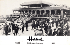 Vtg Postcard Hialeah 50th Anniversary, 1925-1975, Unposted - £4.58 GBP