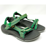 TEVA Gray and Green Shoc Pad Water Sandals Size 7W - €20,46 EUR