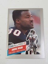 Andre Rison Atlanta Falcons 1991 Fleer All - Pro Card #8 - £0.75 GBP