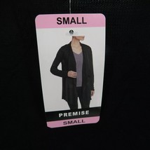 Premise Women&#39;s Black Cardigan Sweater Small NWT $78 - $12.87