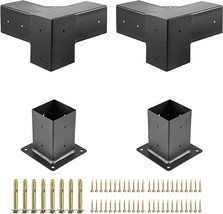 Pergola Kit From Tomchy With Post Base And 4X4 Inch Pergola Brackets Diy... - £55.82 GBP