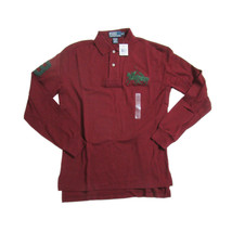 Polo Ralph Lauren Mens Dual Match Big Double Pony Shirt Wine Size Small - $89.99