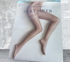 East 5th JCPenny Sheer Caress Silky Sheer Suntan Avg Control Top PantyHo... - $44.55 MXN